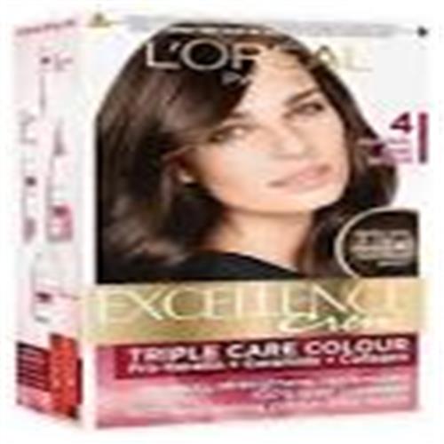 LOREAL 4 NATURAL DARK BROWN+COLOUR